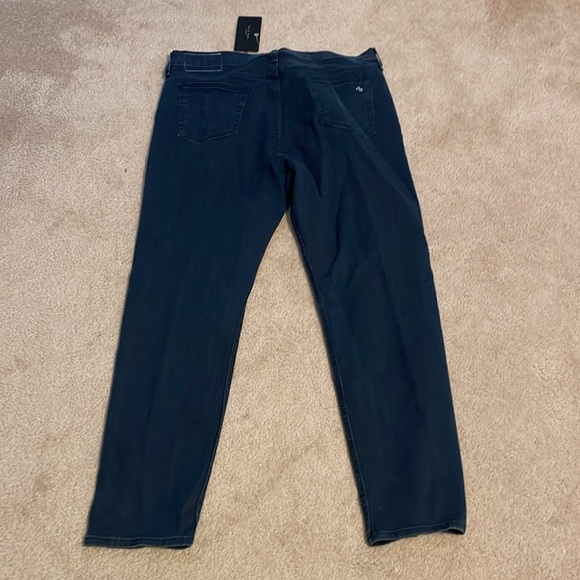 rag & bone Dark Indigo Straight Leg Jeans - Picture 4 of 5